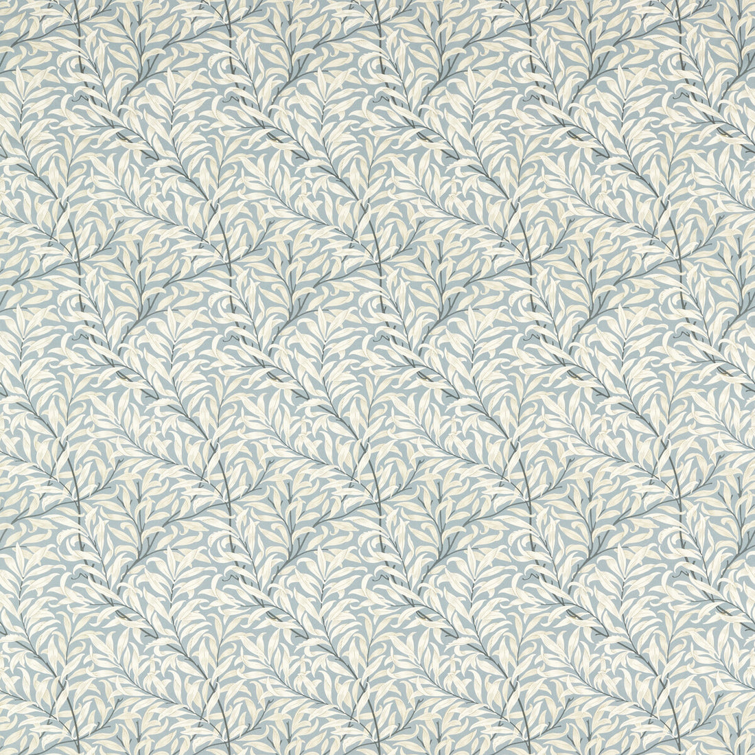Willow Boughs fabric in dove color - pattern F1679/03.CAC.0 - by Clarke And Clarke in the Clarke &amp; Clarke William Morris Designs collection