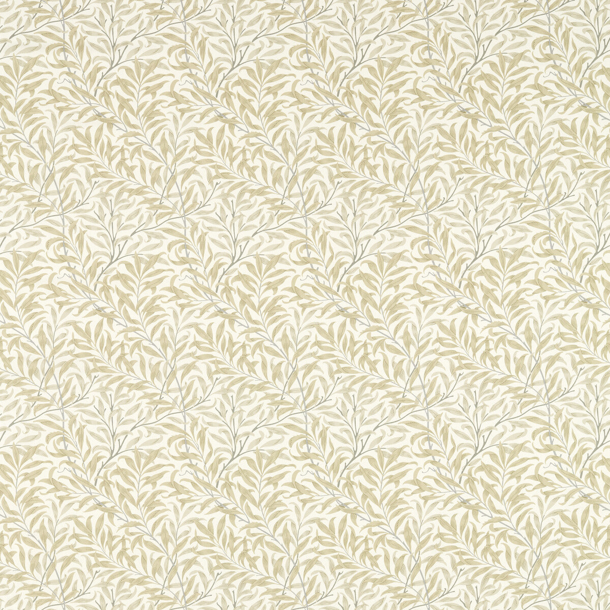 Willow Boughs fabric in linen color - pattern F1679/04.CAC.0 - by Clarke And Clarke in the Clarke & Clarke William Morris Designs collection