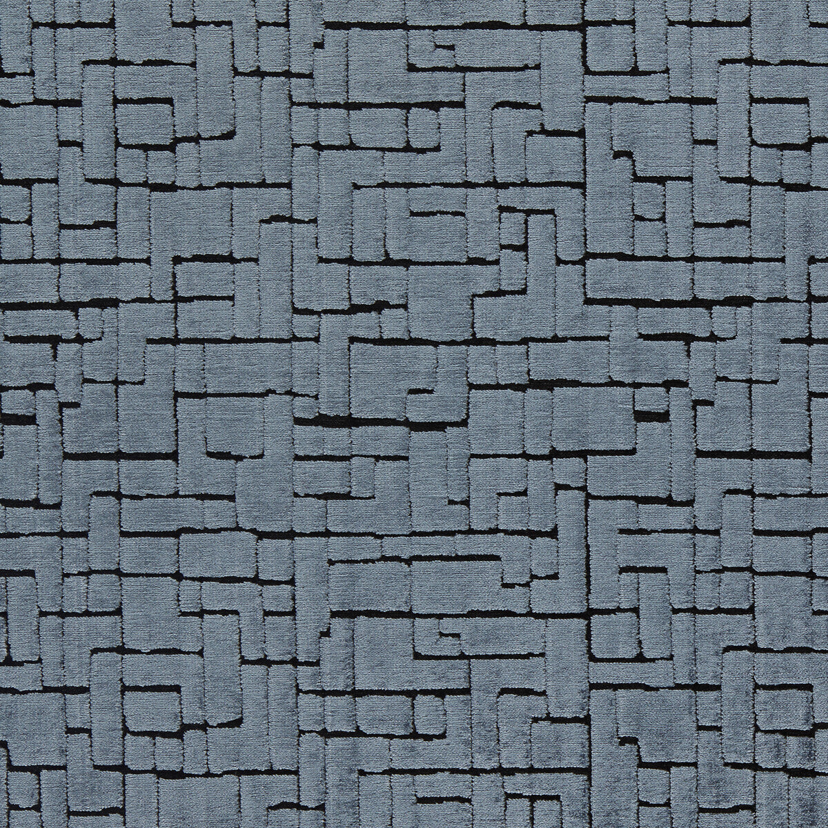 Kupka fabric in navy color - pattern F1685/04.CAC.0 - by Clarke And Clarke in the Urban collection