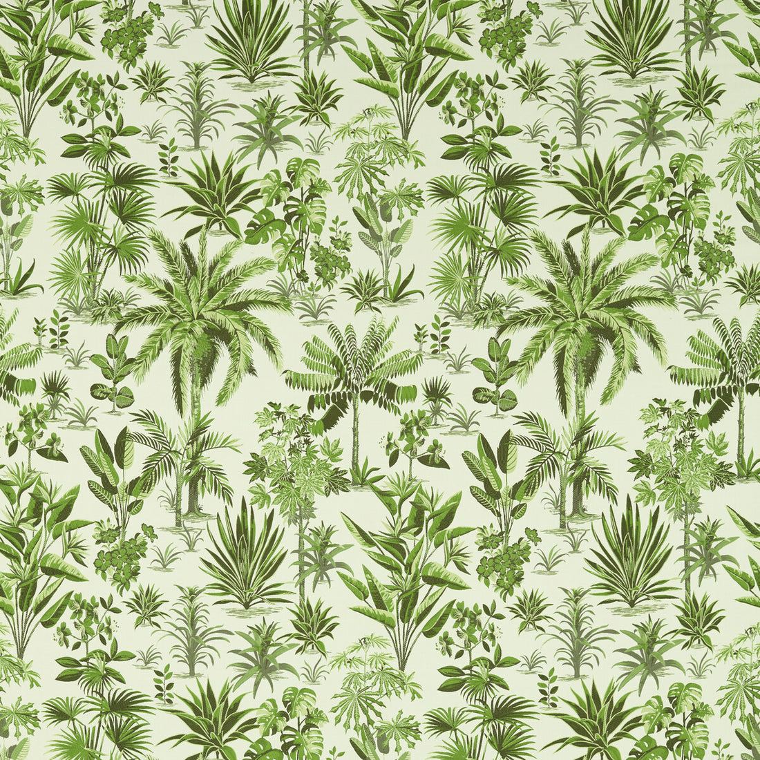 Malindi fabric in palm color - pattern F1711/03.CAC.0 - by Clarke And Clarke in the Breegan Jane Fabrics collection