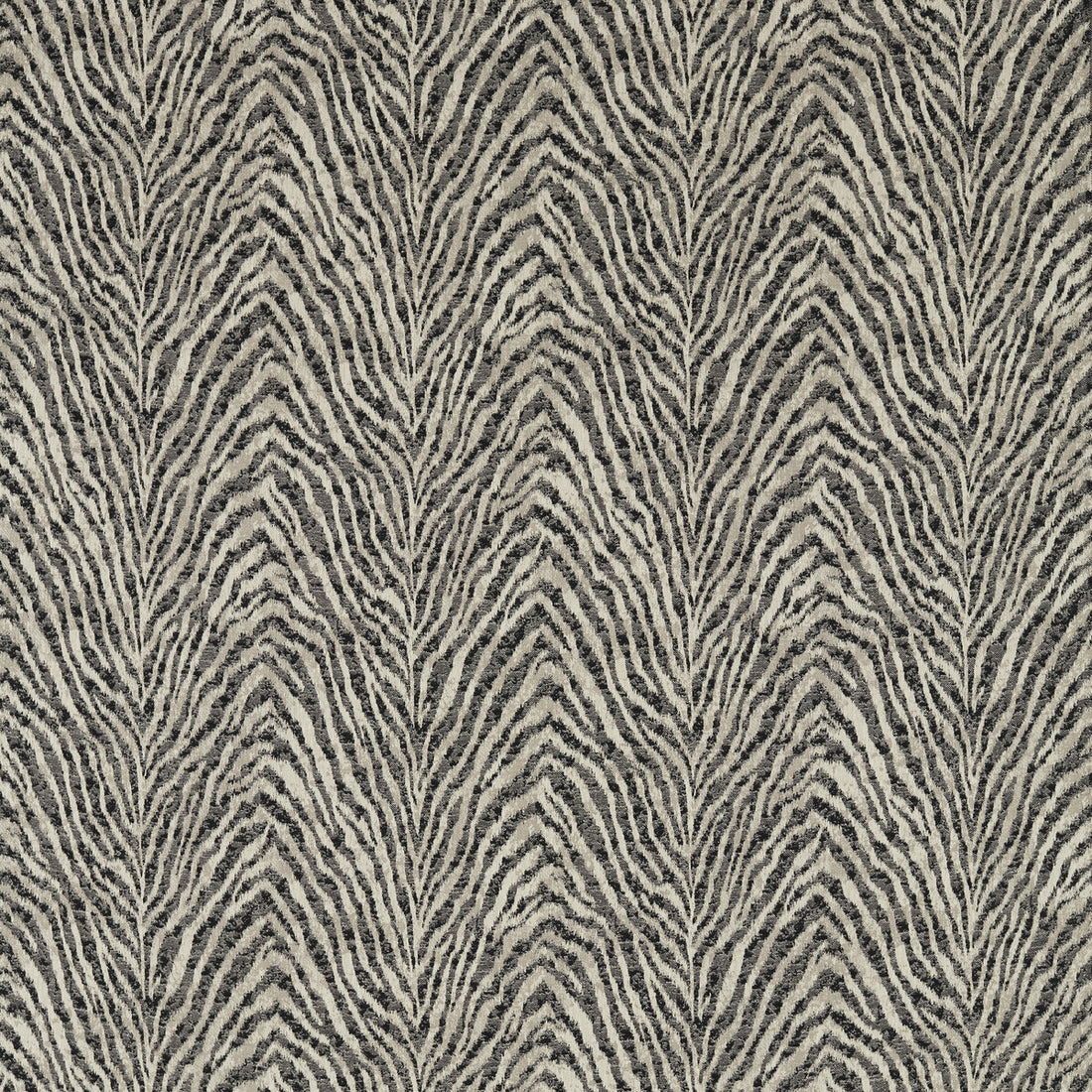 Manda fabric in noir/linen color - pattern F1712/03.CAC.0 - by Clarke And Clarke in the Breegan Jane Fabrics collection