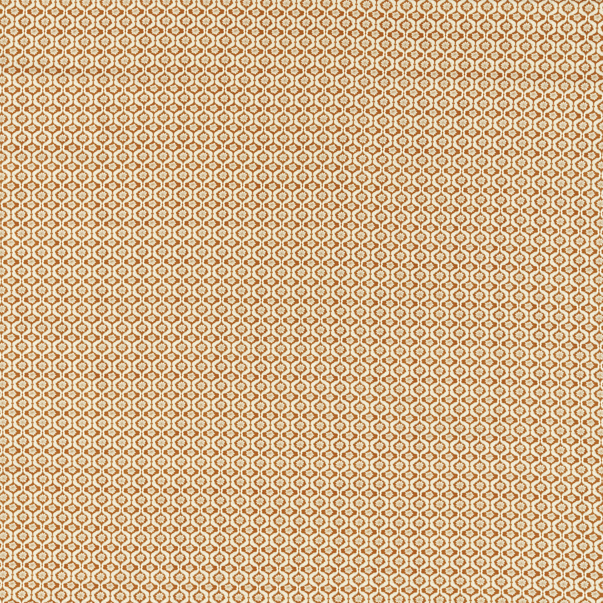 Giverny fabric in spice color - pattern number F1735/06.CAC.0 - by Clarke And Clarke in the Clarke & Clarke Secret Garden collection