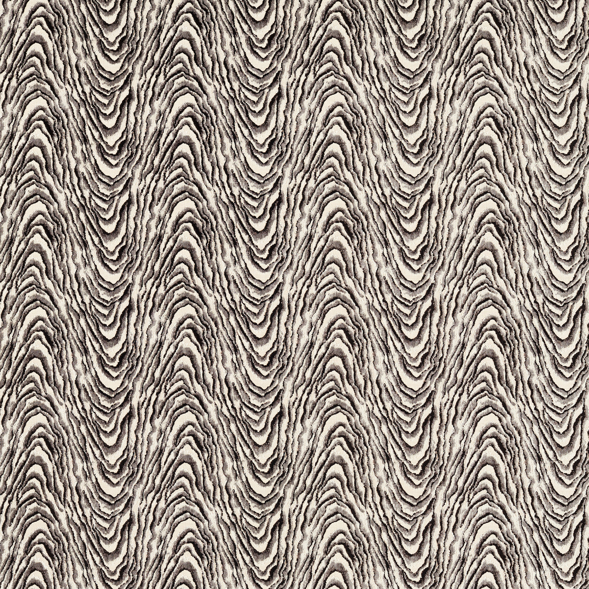 Delvoye Velvet fabric in Noir color - pattern number F1765/03.CAC.0 - by Clarke And Clarke in the Metropolitan collection