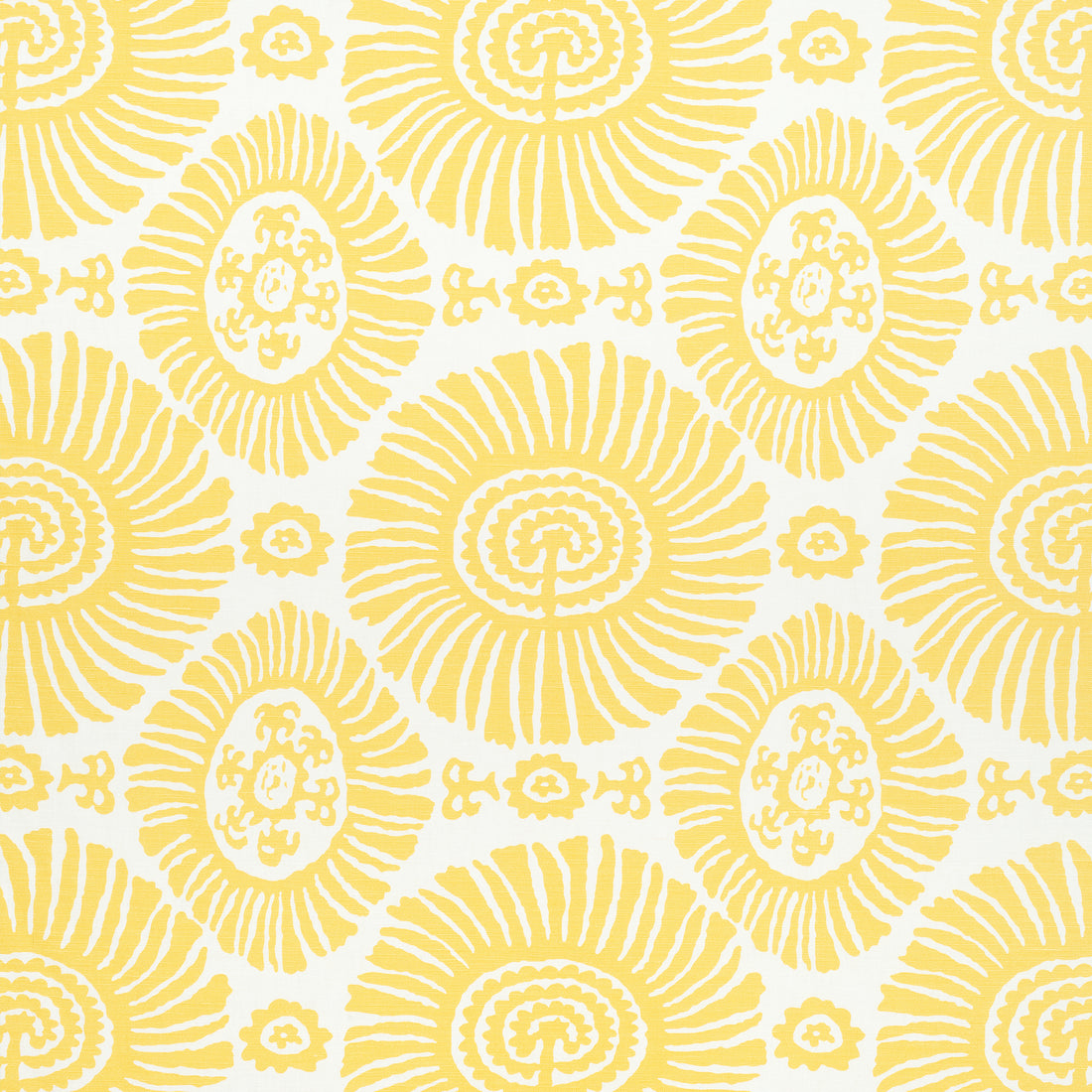 Solis fabric in yellow color - pattern number F910086 - by Thibaut in the Tropics collection