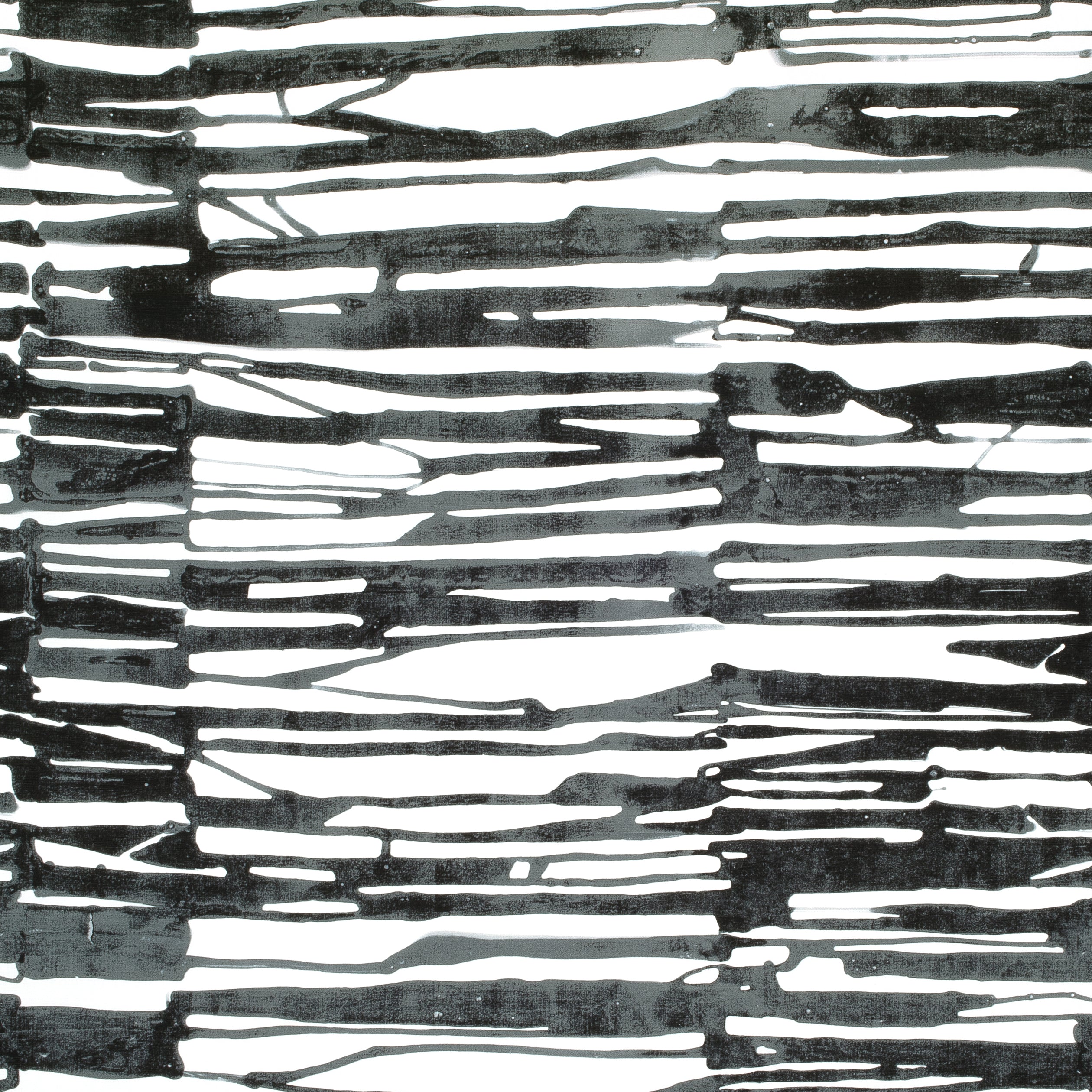 Ischia fabric in black color - pattern number F910115 - by Thibaut in the Tropics collection