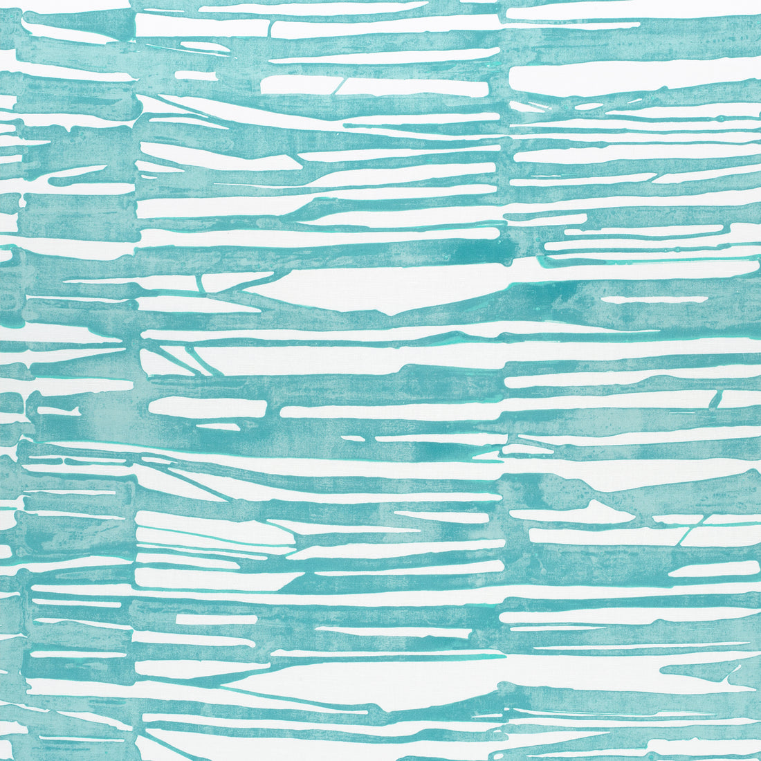 Ischia fabric in turquoise color - pattern number F910118 - by Thibaut in the Tropics collection