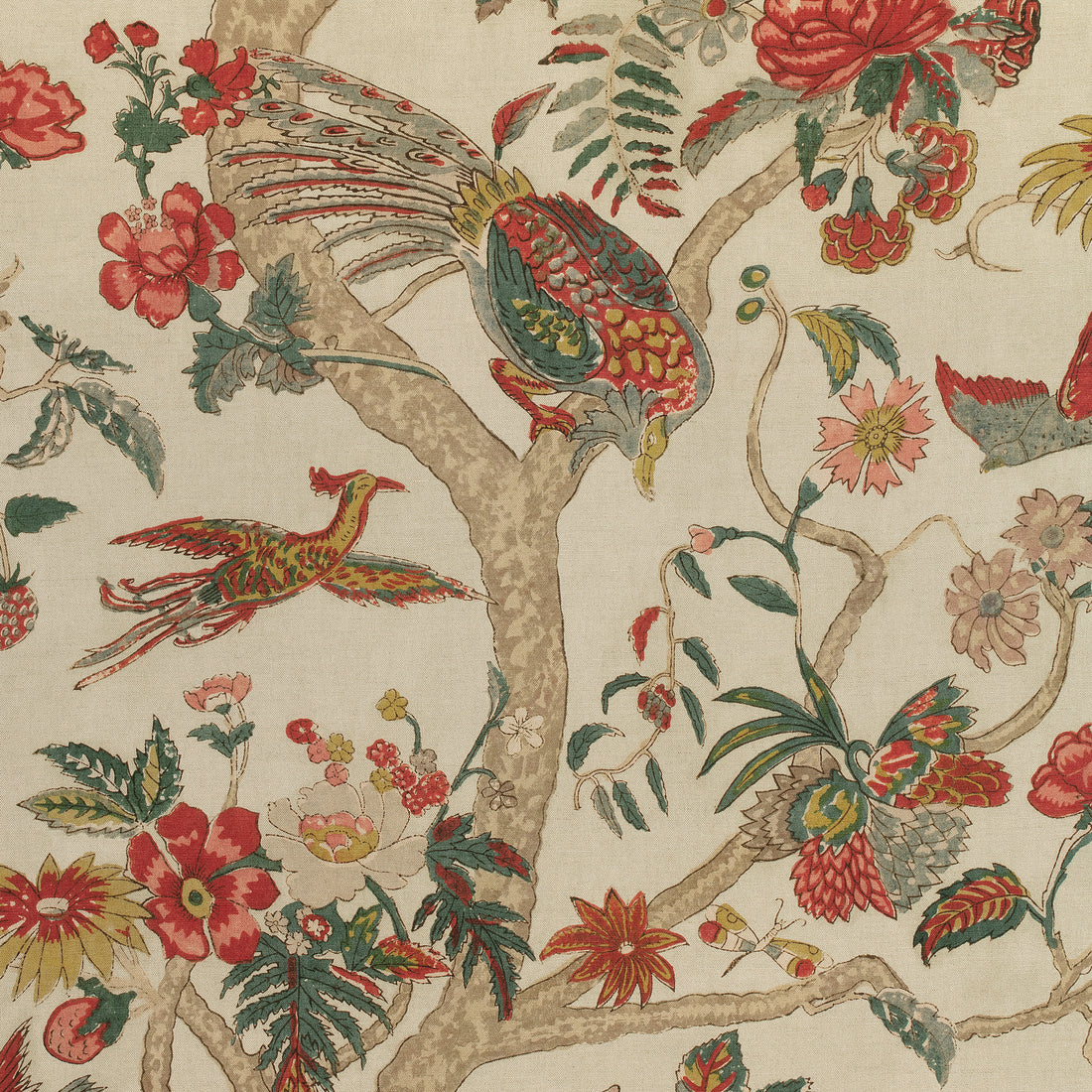 Coromandel fabric in wheat color - pattern number F910228 - by Thibaut in the Colony collection