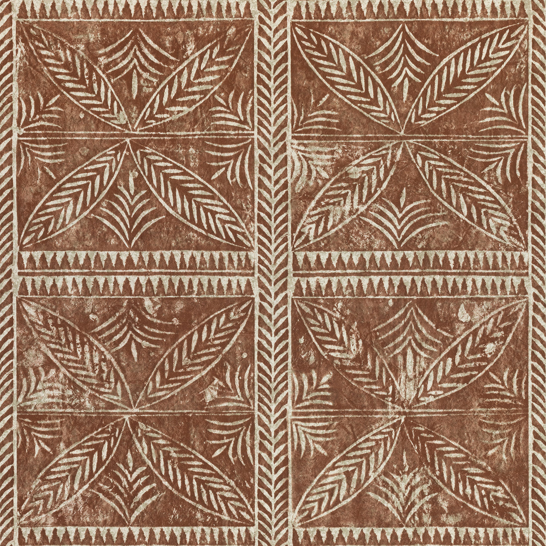 Timbuktu fabric in tobacco color - pattern number F910252 - by Thibaut in the Colony collection