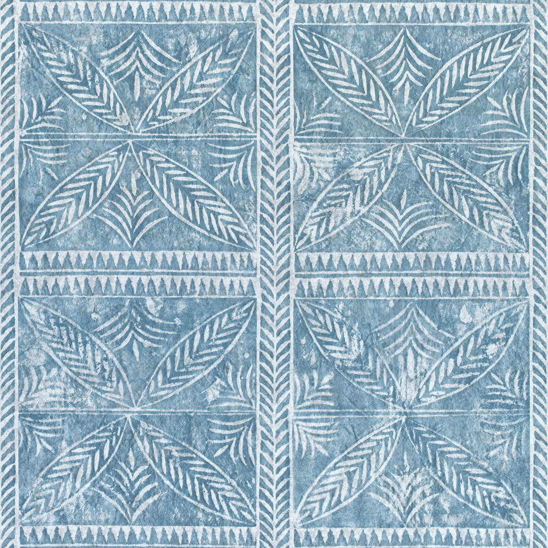 Timbuktu fabric in slate blue color - pattern number F910254 - by Thibaut in the Colony collection