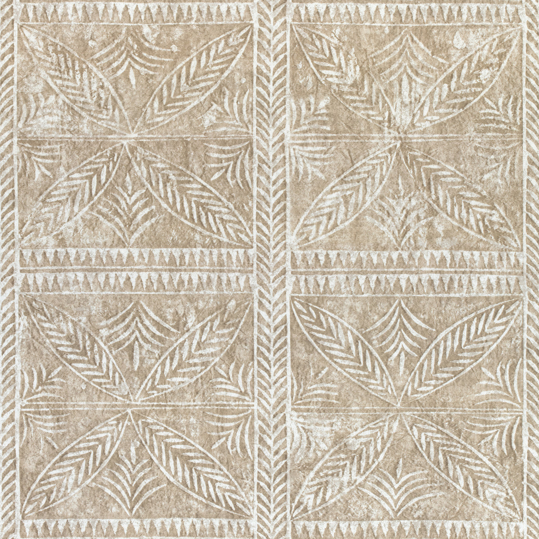 Timbuktu fabric in beige color - pattern number F910256 - by Thibaut in the Colony collection