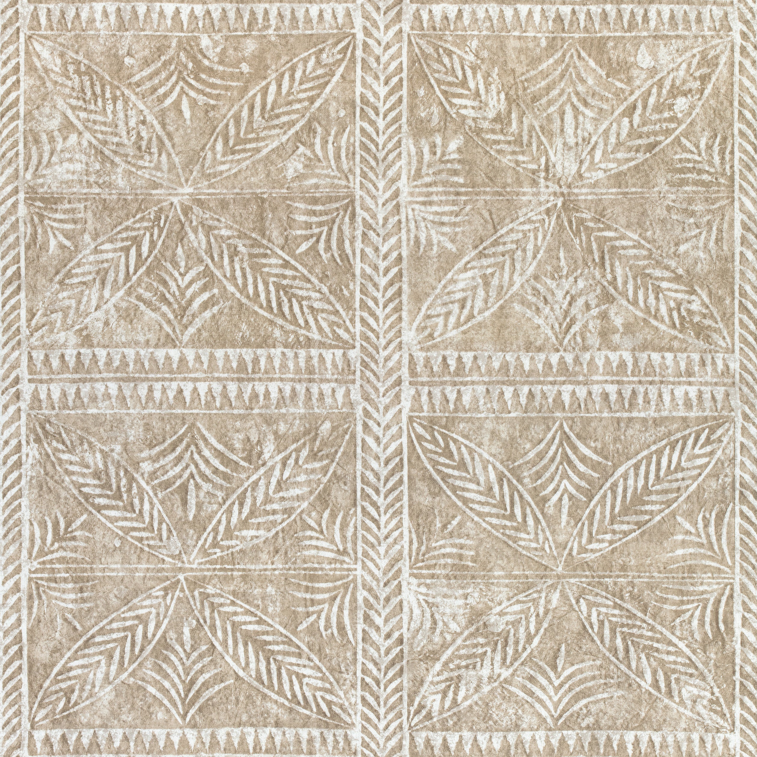 Timbuktu fabric in beige color - pattern number F910256 - by Thibaut in the Colony collection
