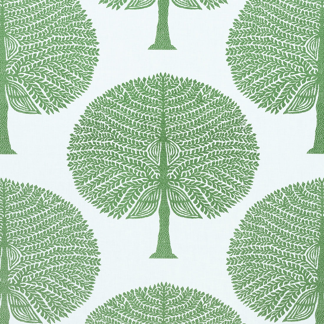 Mulberry Tree fabric in green color - pattern number F910604 - by Thibaut in the Ceylon collection