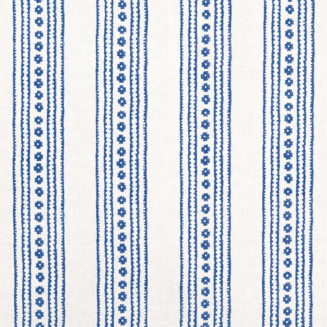 New Haven Stripe fabric in navy color - pattern number F910608 - by Thibaut in the Ceylon collection