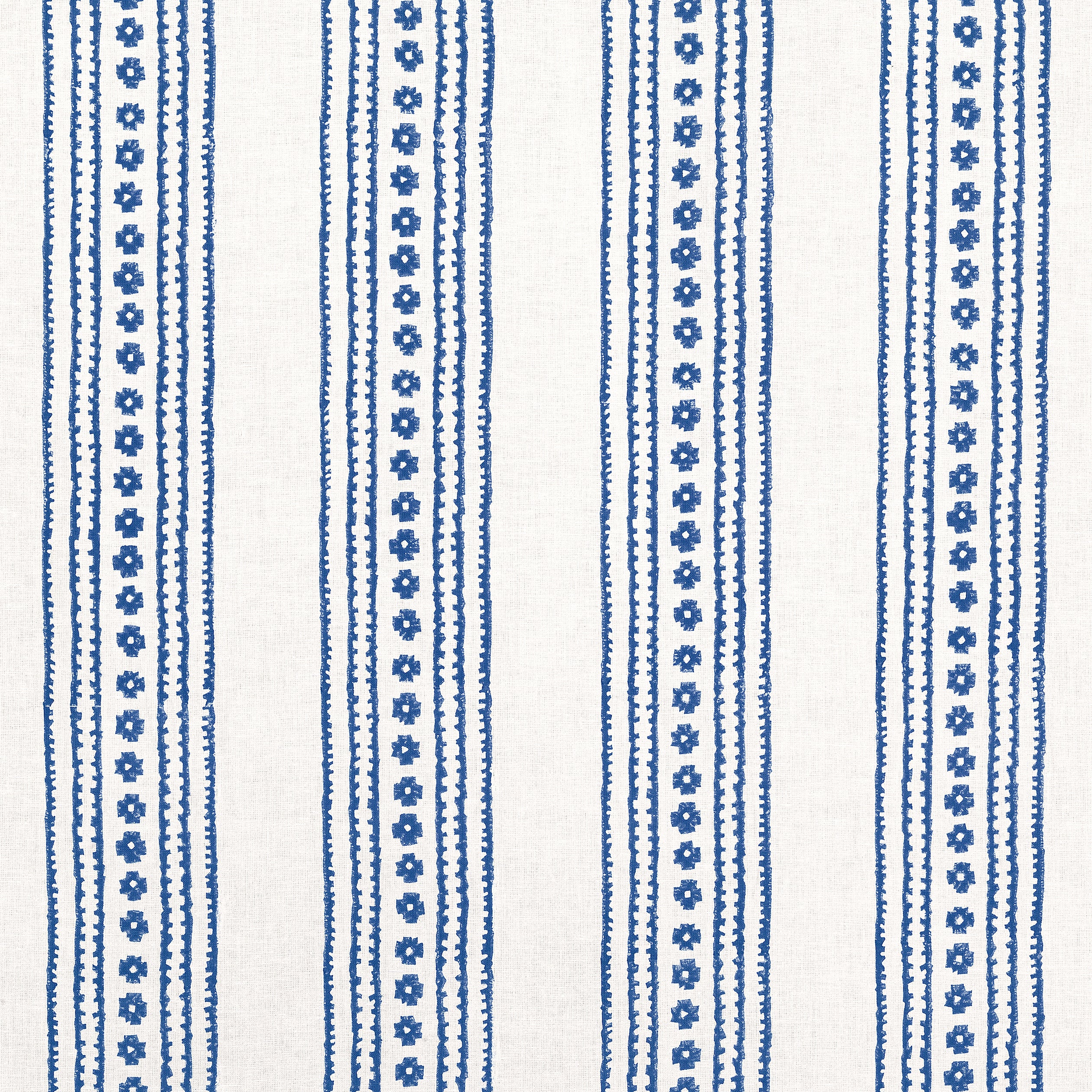 New Haven Stripe fabric in navy color - pattern number F910608 - by Thibaut in the Ceylon collection