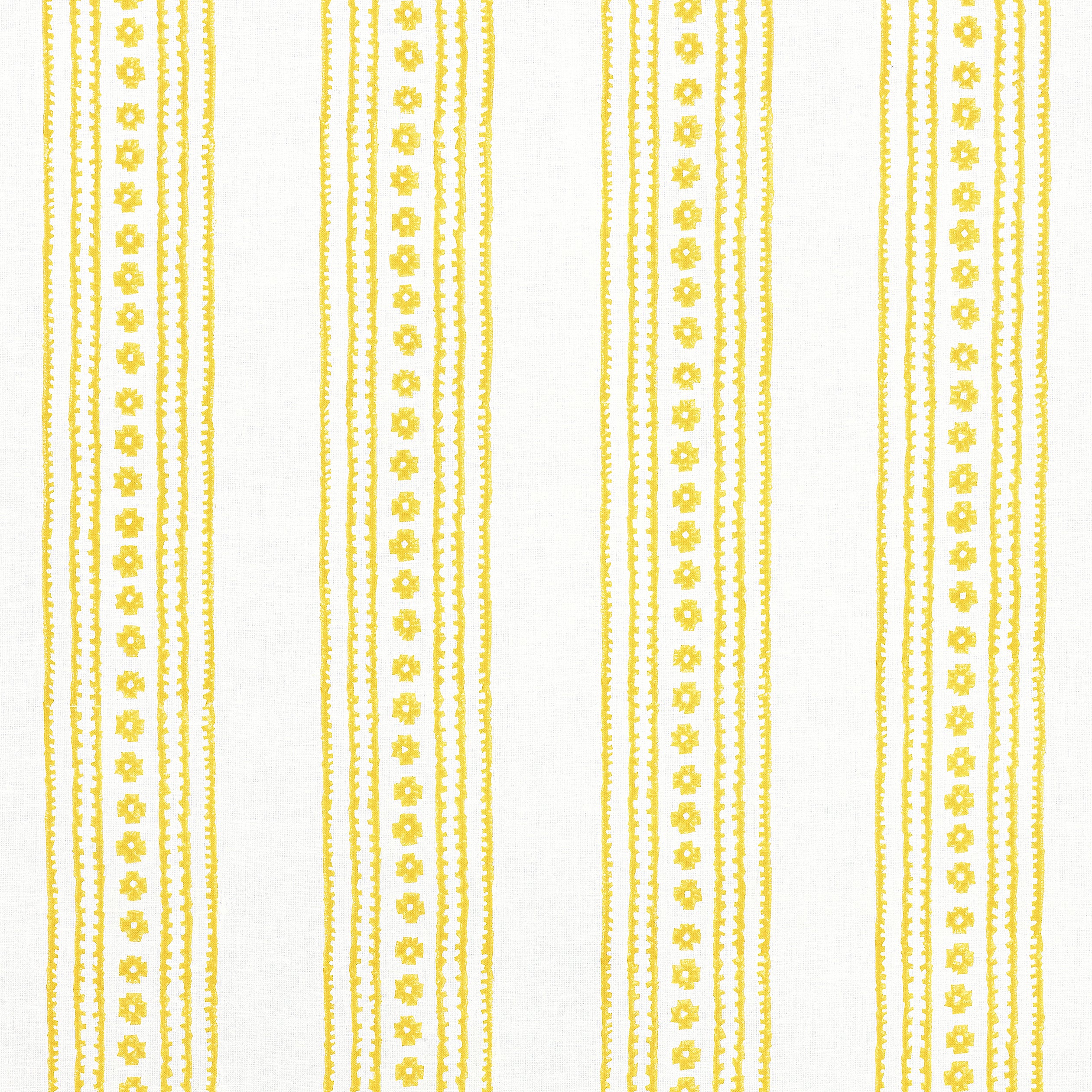 New Haven Stripe fabric in yellow color - pattern number F910610 - by Thibaut in the Ceylon collection