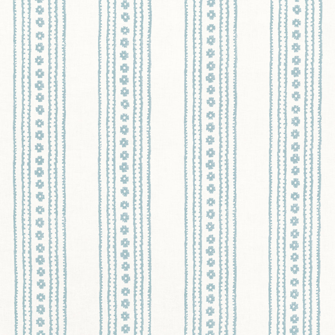 New Haven Stripe fabric in spa blue color - pattern number F910612 - by Thibaut in the Ceylon collection