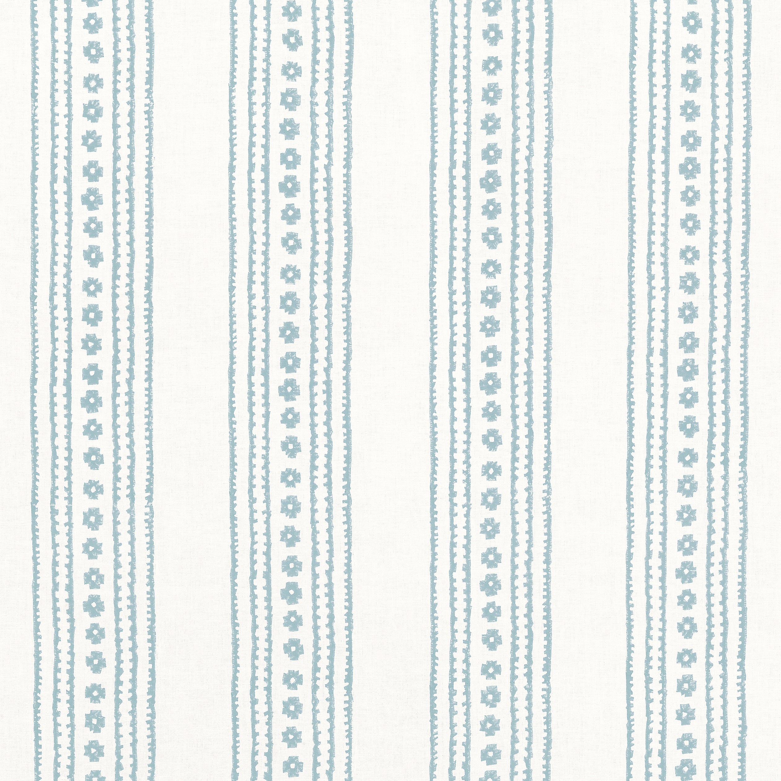 New Haven Stripe fabric in spa blue color - pattern number F910612 - by Thibaut in the Ceylon collection