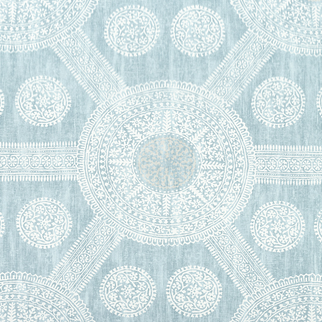 Stonington fabric in spa blue color - pattern number F910638 - by Thibaut in the Ceylon collection