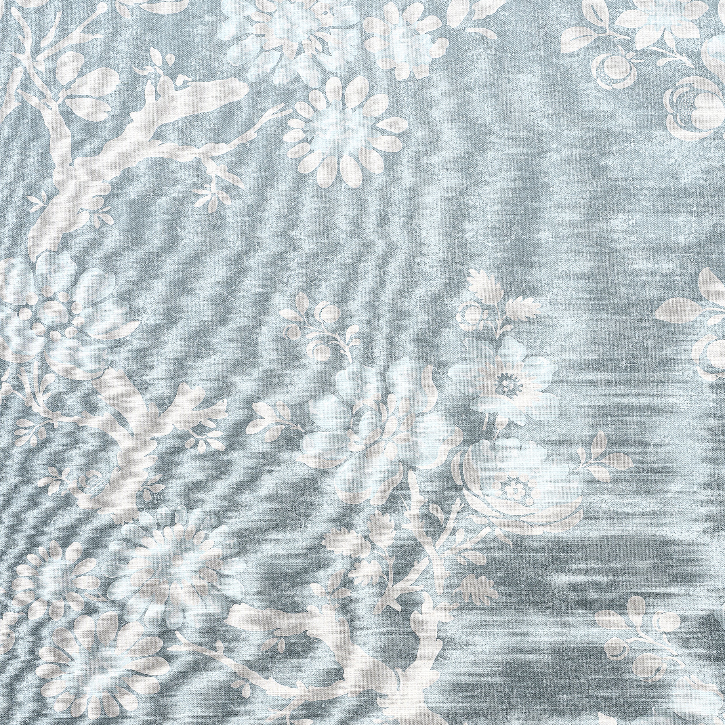 Claudette fabric in robins egg color - pattern number F910815 - by Thibaut in the Heritage collection