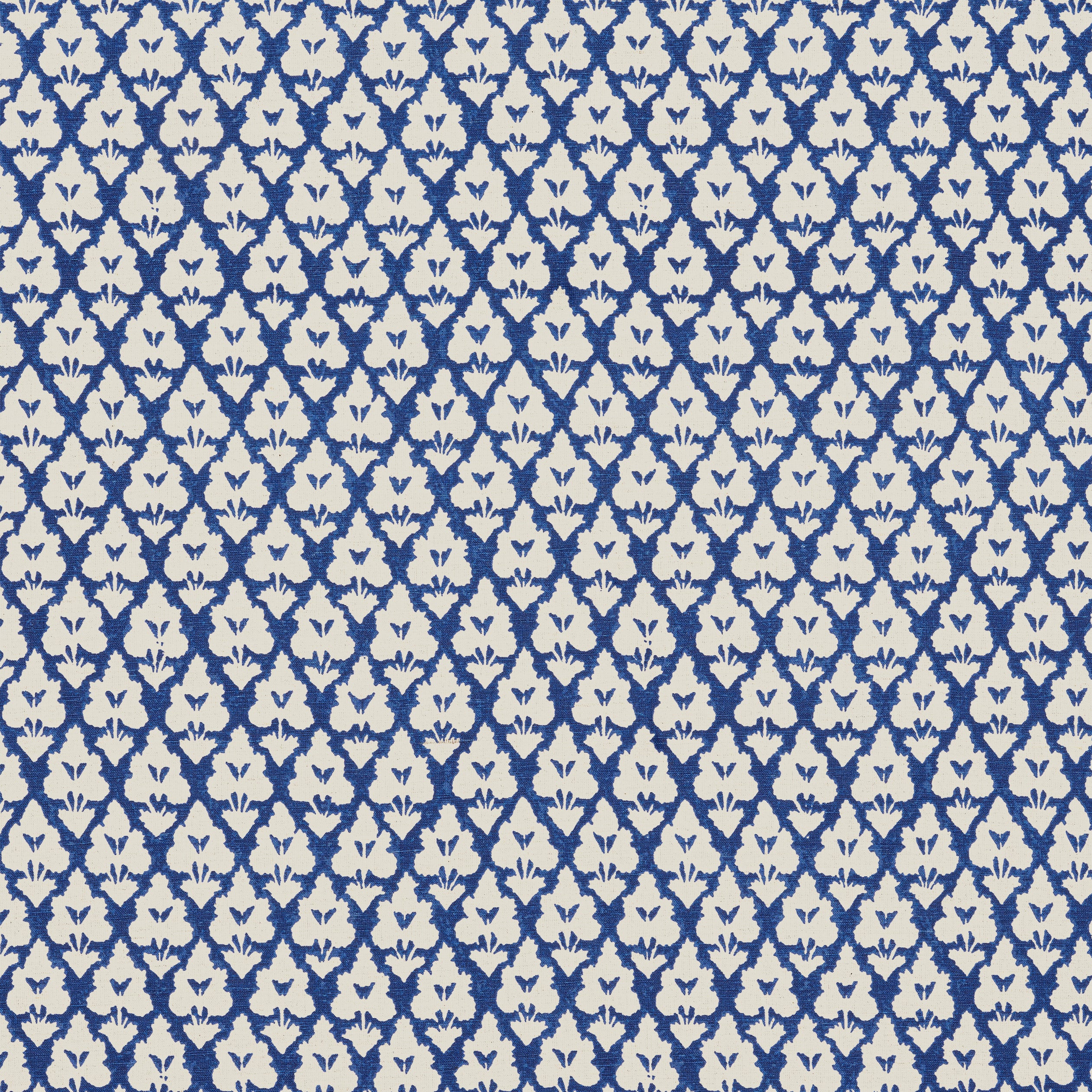 Arboreta fabric in navy color - pattern number F910833 - by Thibaut in the Heritage collection