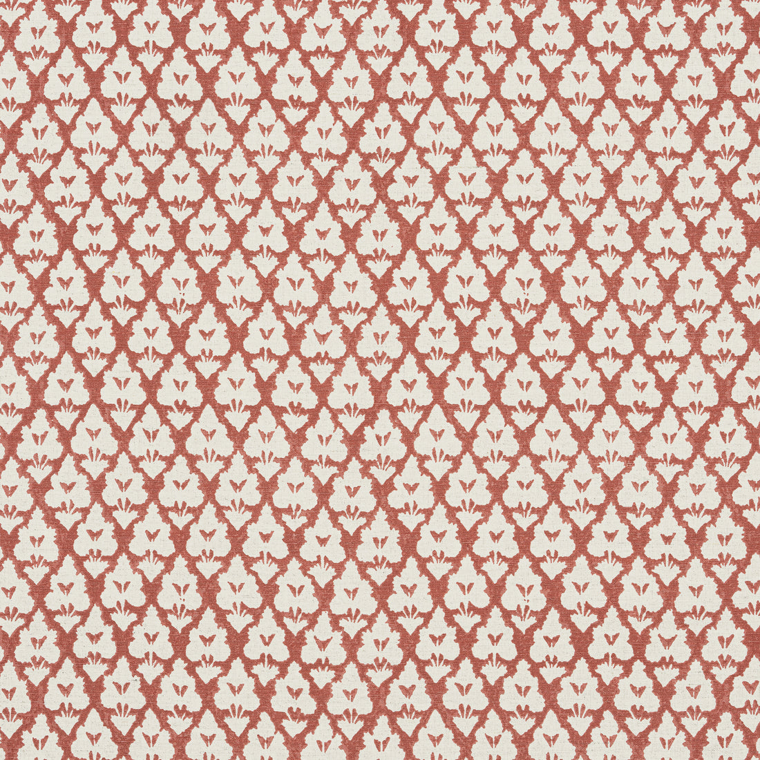 Arboreta fabric in cranberry color - pattern number F910834 - by Thibaut in the Heritage collection