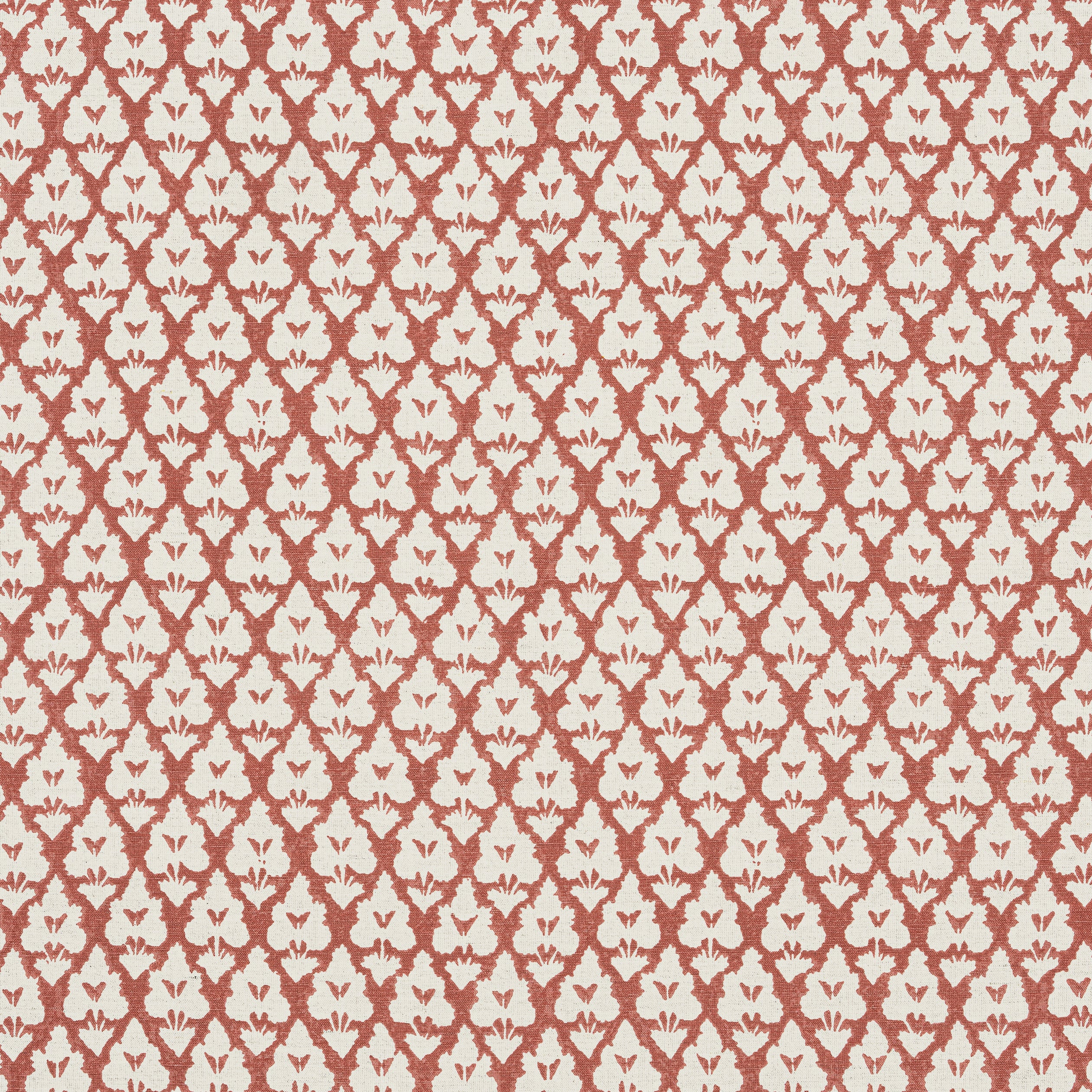 Arboreta fabric in cranberry color - pattern number F910834 - by Thibaut in the Heritage collection