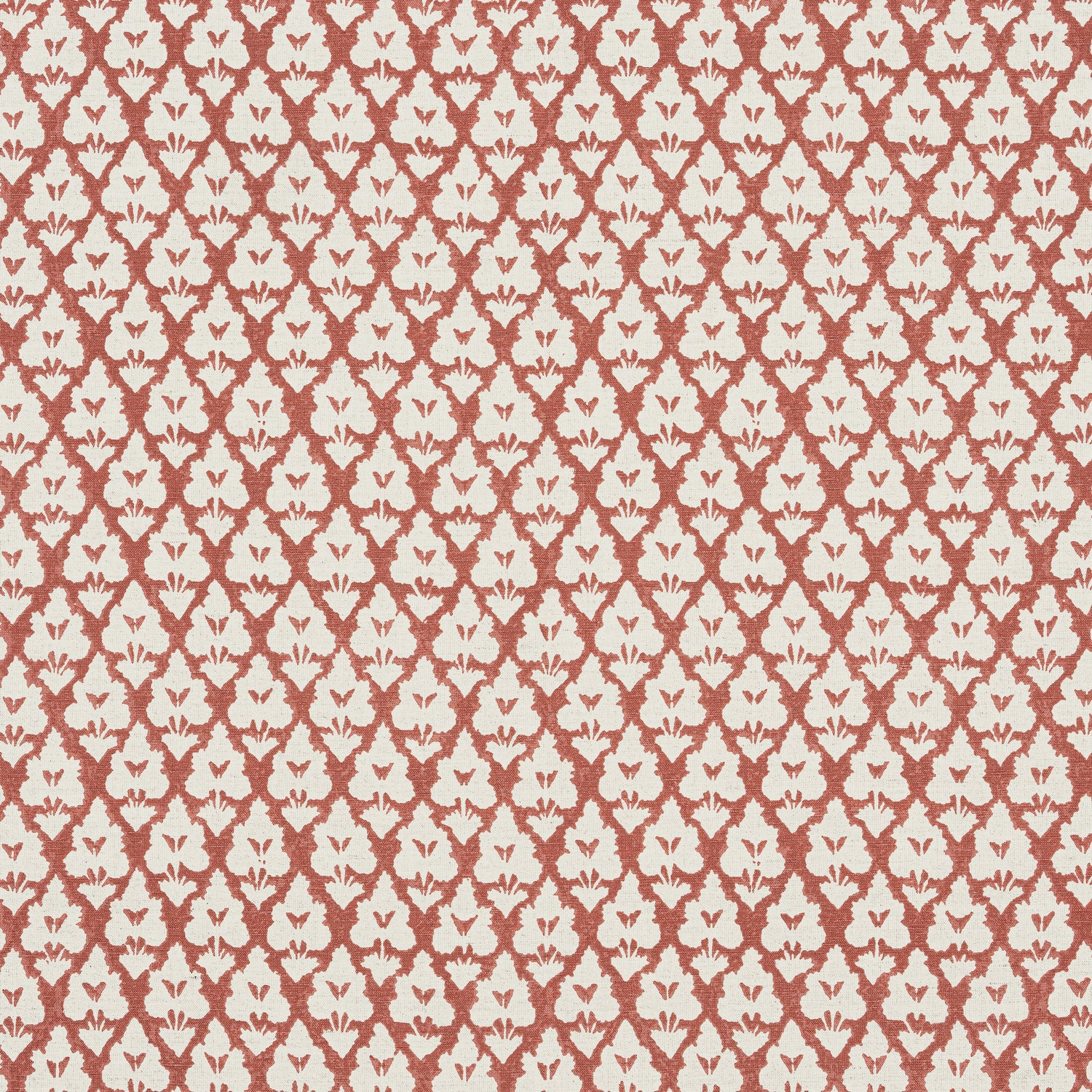 Arboreta fabric in cranberry color - pattern number F910834 - by Thibaut in the Heritage collection