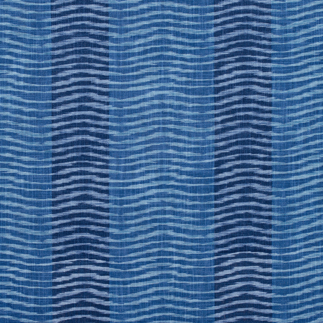 Wavelet fabric in navy color - pattern number F913094 - by Thibaut in the Summer House collection