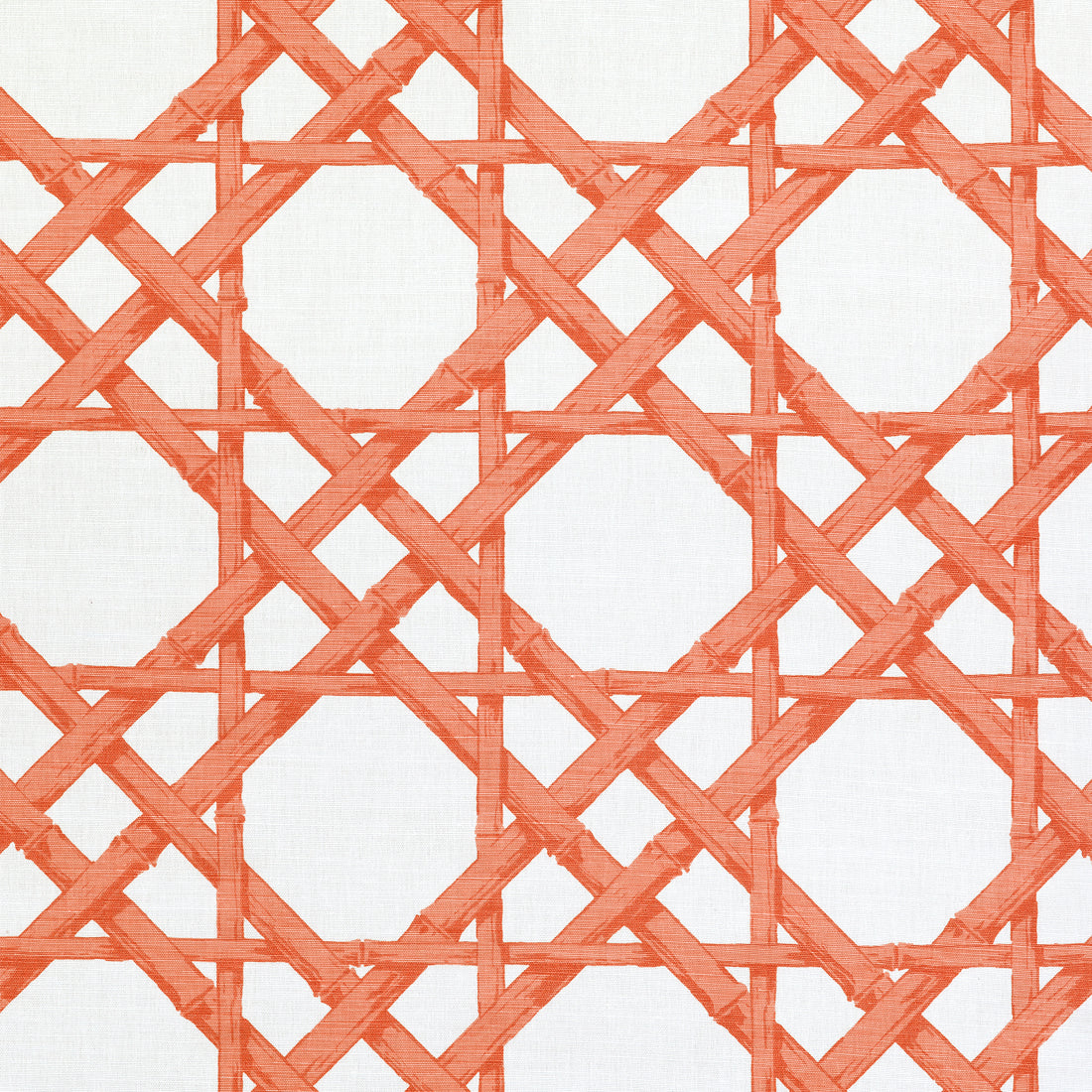 Cyrus Cane fabric in coral color - pattern number F913142 - by Thibaut in the Summer House collection