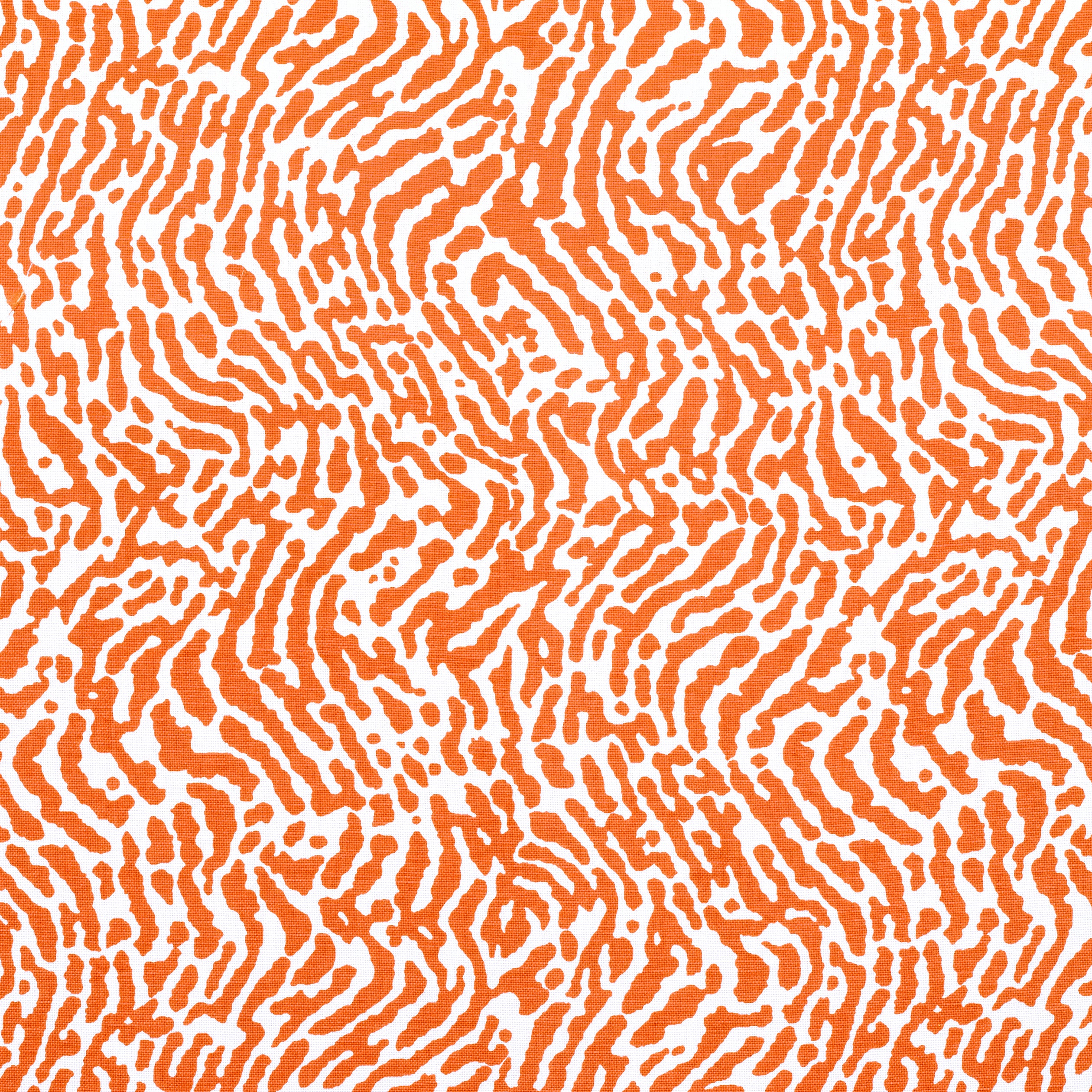 St. Croix fabric in coral color - pattern number F913154 - by Thibaut in the Summer House collection