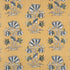 Lily Flower fabric in harvest gold color - pattern number F913202 - by Thibaut in the Mesa collection