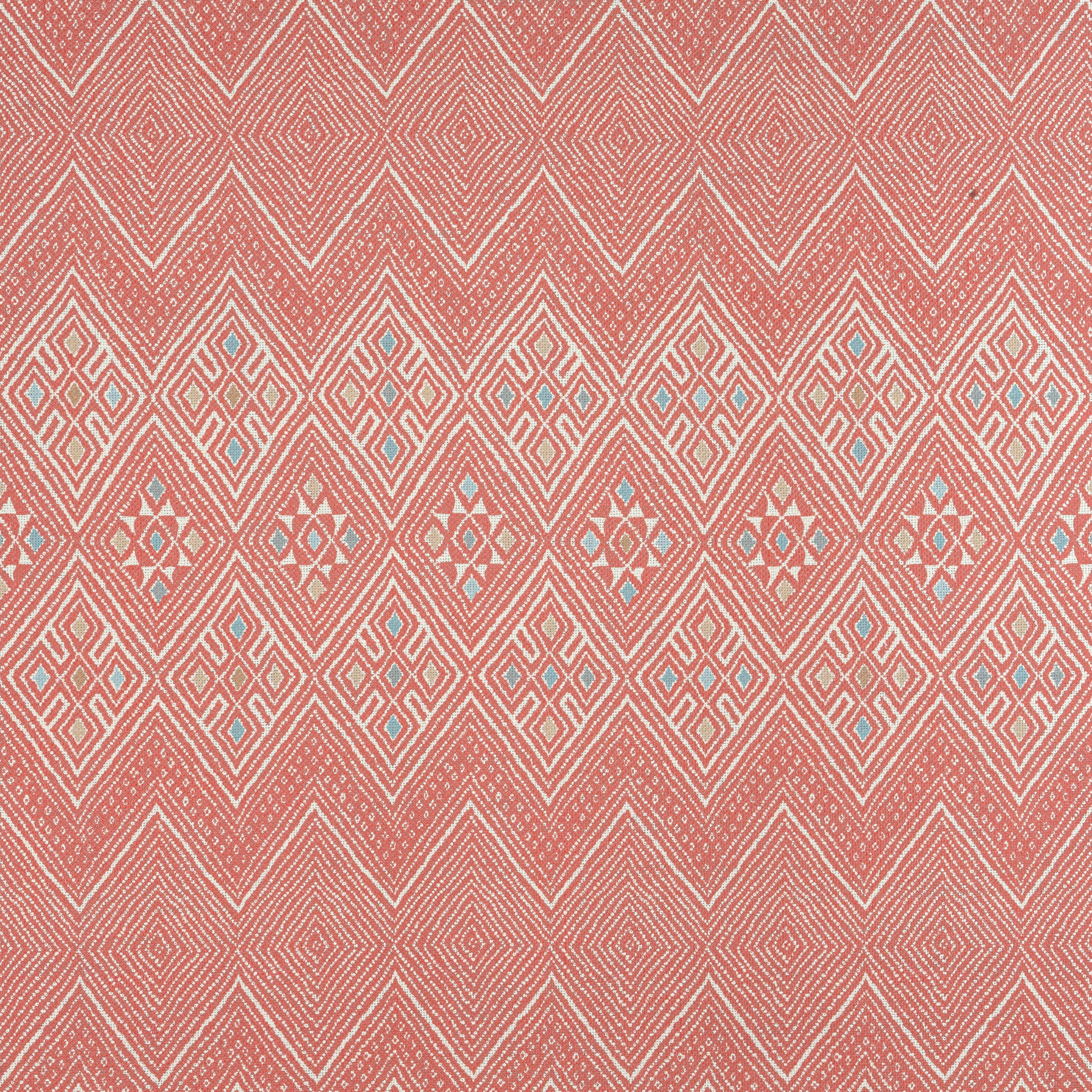 High Plains fabric in coral color - pattern number F913230 - by Thibaut in the Mesa collection