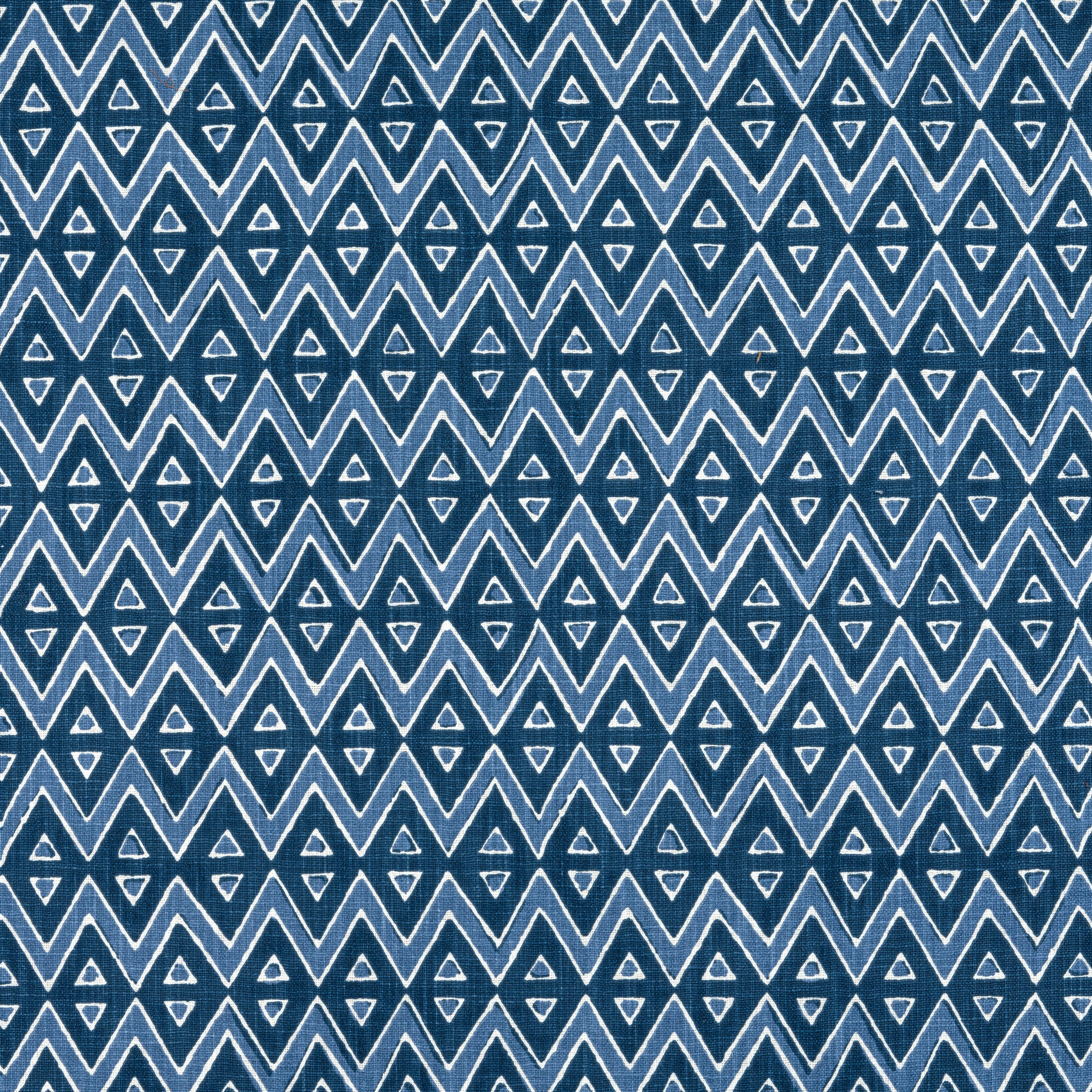 Tiburon fabric in navy color - pattern number F913237 - by Thibaut in the Mesa collection