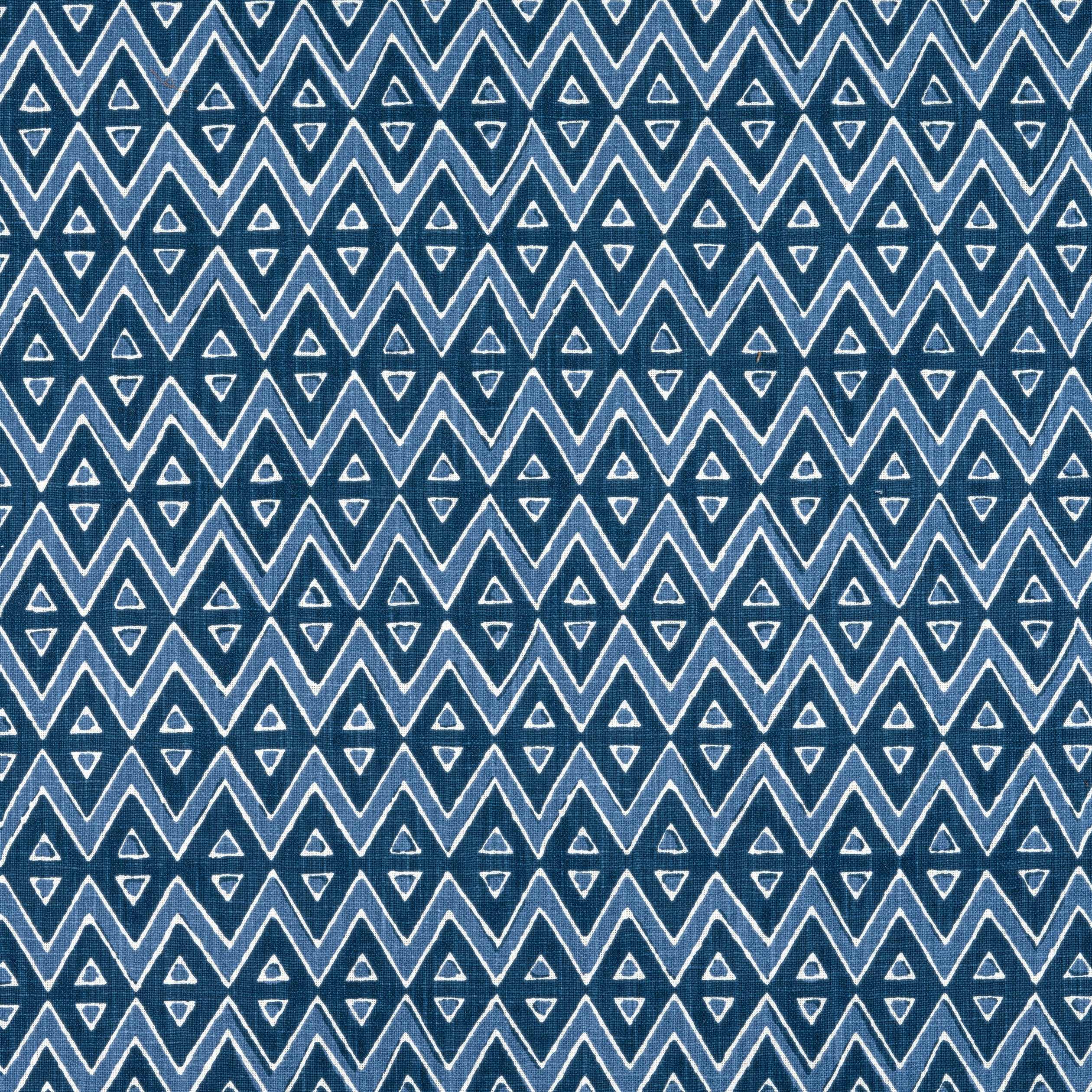 Tiburon fabric in navy color - pattern number F913237 - by Thibaut in the Mesa collection