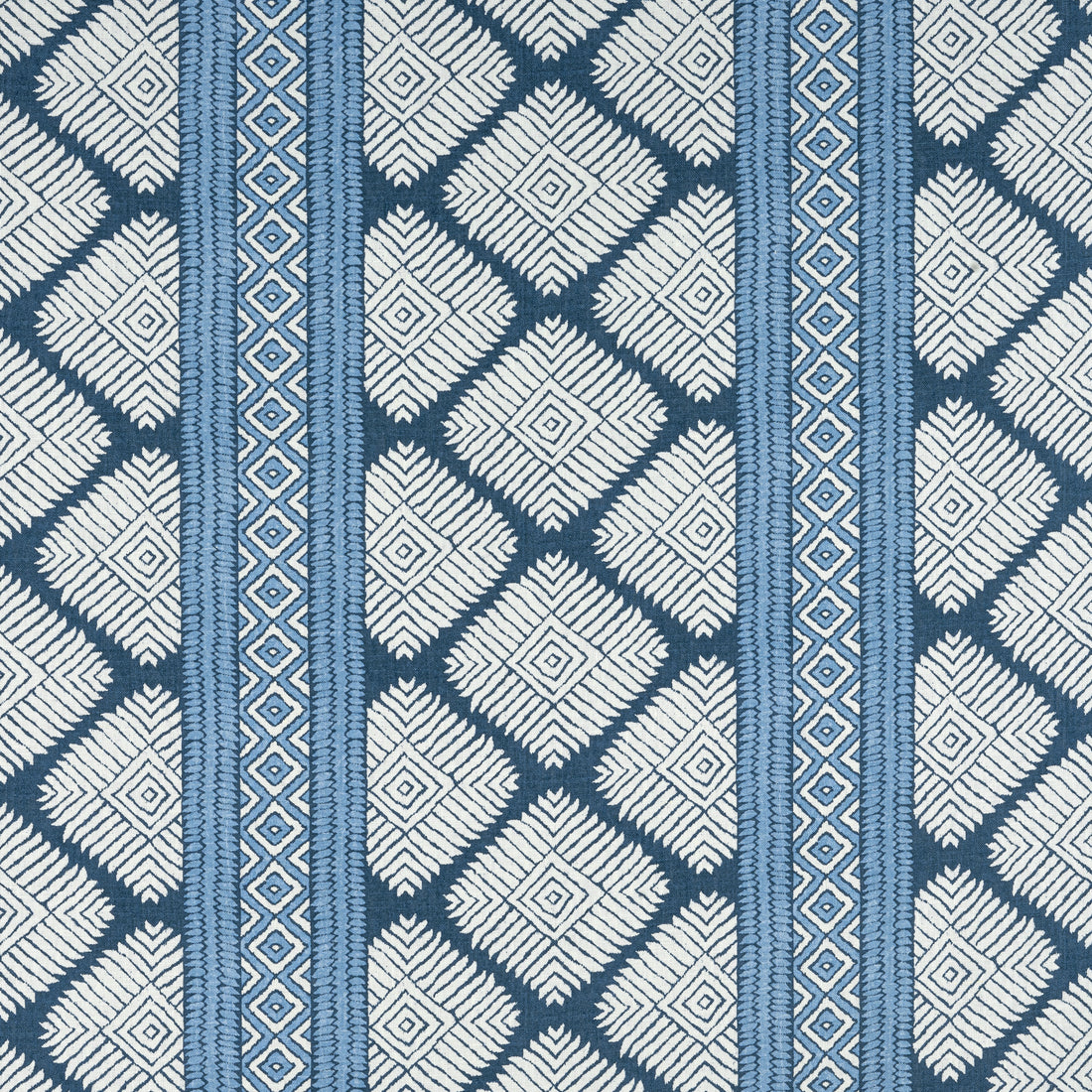 Austin fabric in navy color - pattern number F913249 - by Thibaut in the Mesa collection