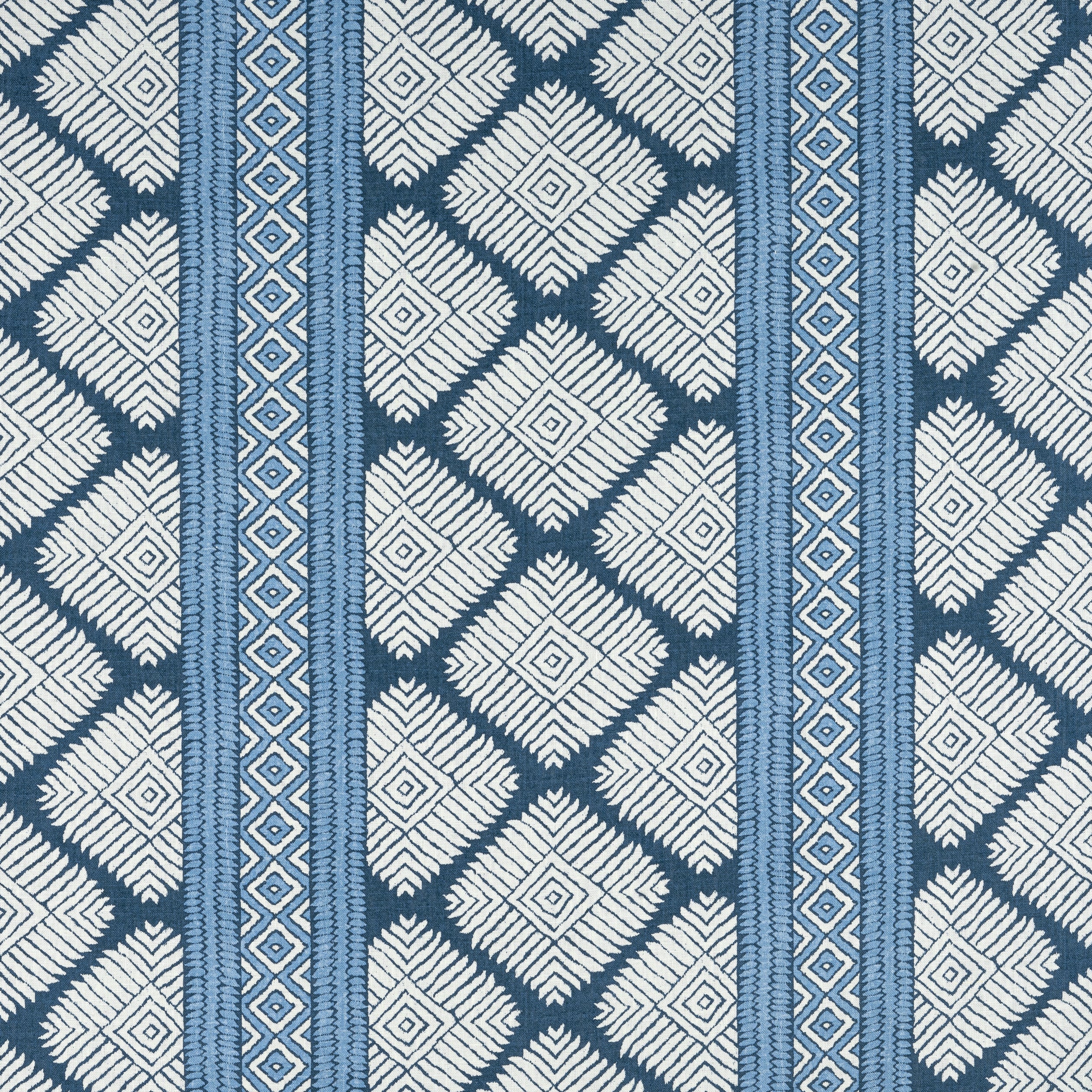 Austin fabric in navy color - pattern number F913249 - by Thibaut in the Mesa collection
