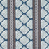 Austin fabric in brown and navy color - pattern number F913252 - by Thibaut in the Mesa collection