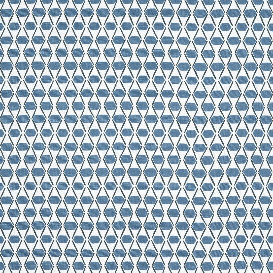 Denver fabric in blue color - pattern number F914326 - by Thibaut in the Canopy collection