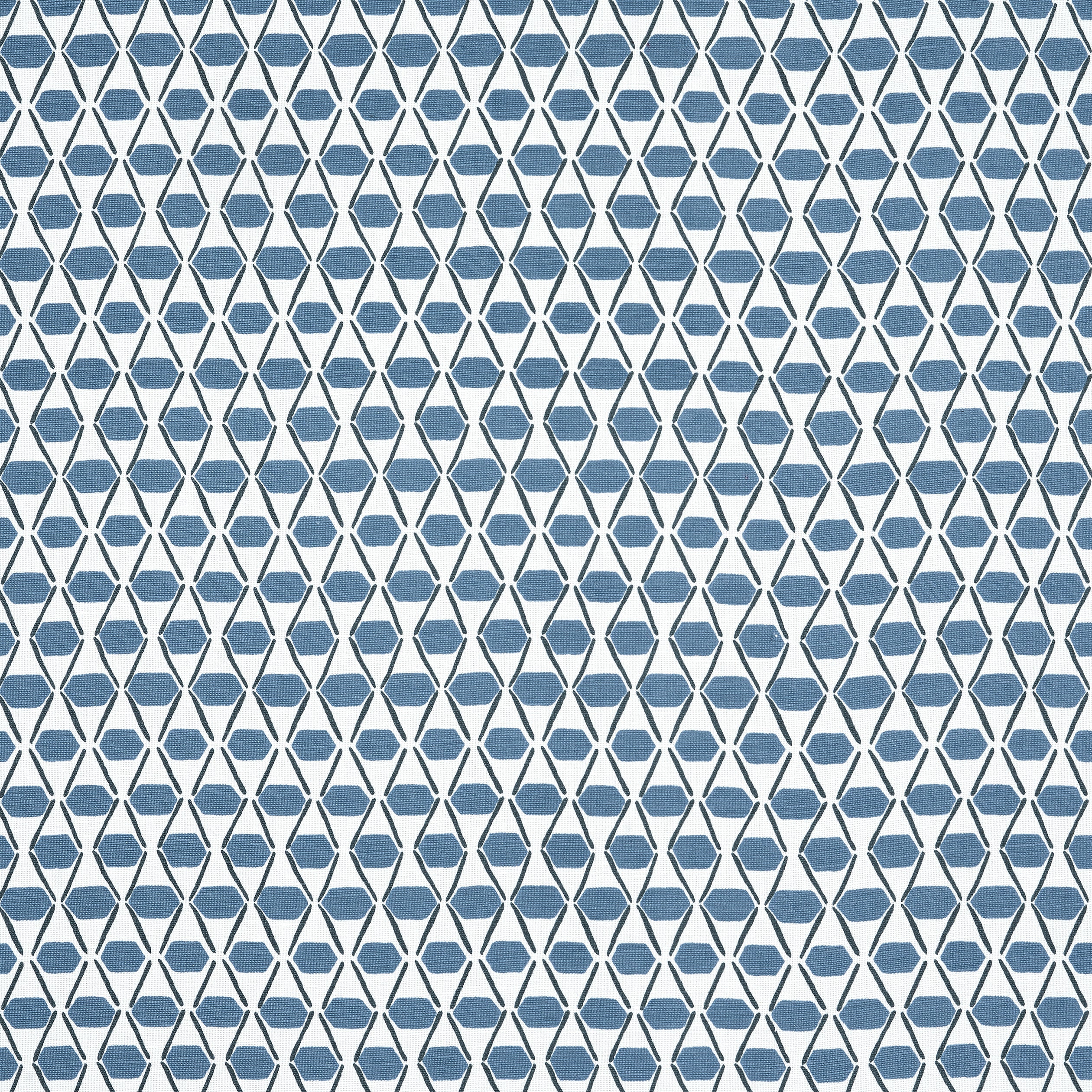 Denver fabric in blue color - pattern number F914326 - by Thibaut in the Canopy collection