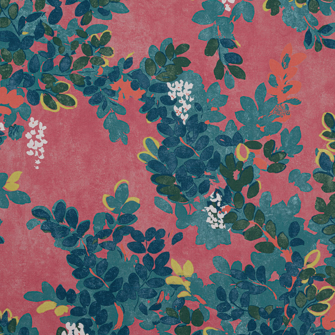 Central Park fabric in pink color - pattern number F914332 - by Thibaut in the Canopy collection