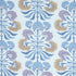 Tybee Tree fabric in lavender and blue color - pattern number F916216 - by Thibaut in the Kismet collection