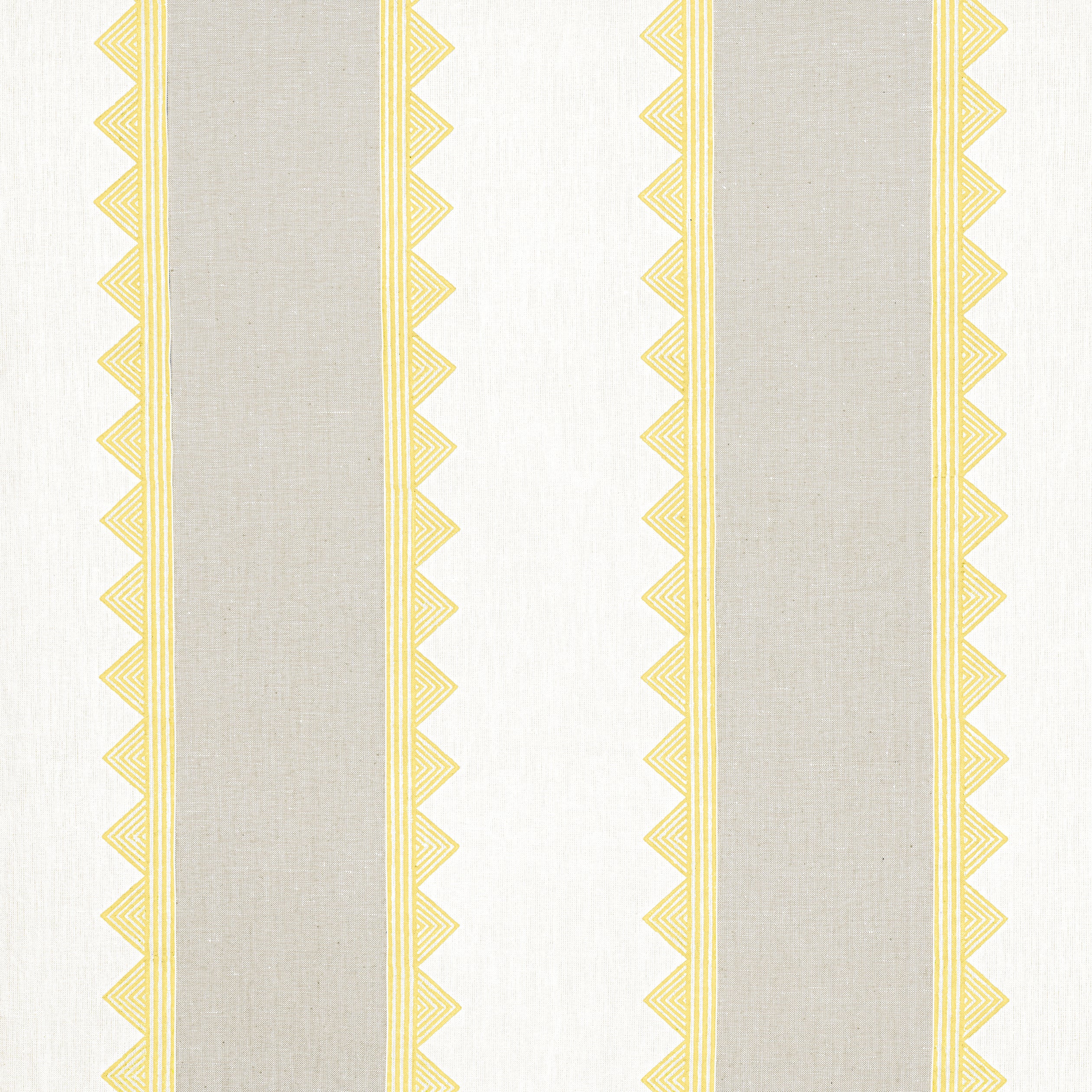 Kismet Stripe fabric in yellow color - pattern number F916230 - by Thibaut in the Kismet collection