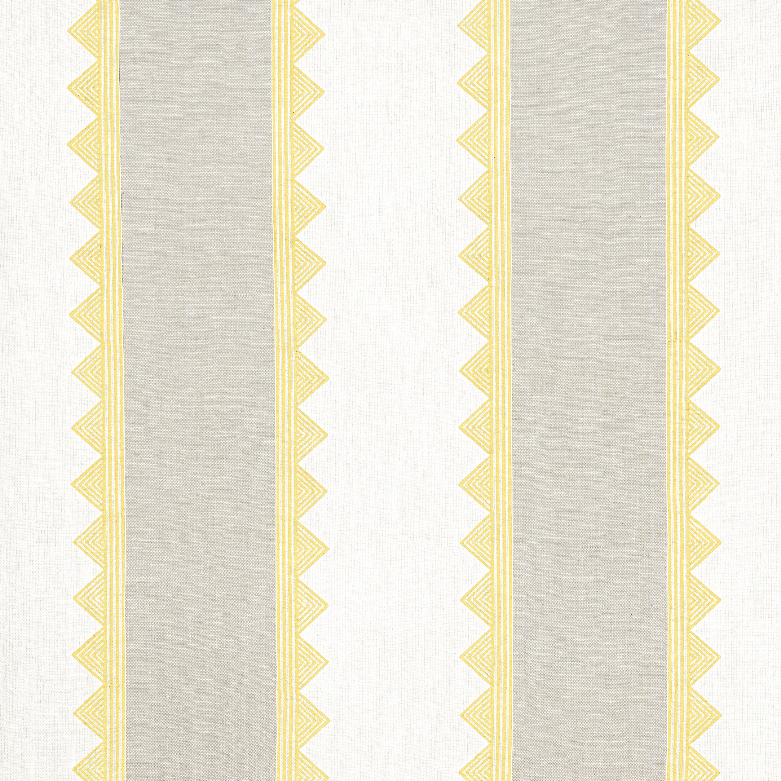 Kismet Stripe fabric in yellow color - pattern number F916230 - by Thibaut in the Kismet collection