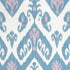 Indies Ikat fabric in lavender and french blue color - pattern number F916249 - by Thibaut in the Kismet collection