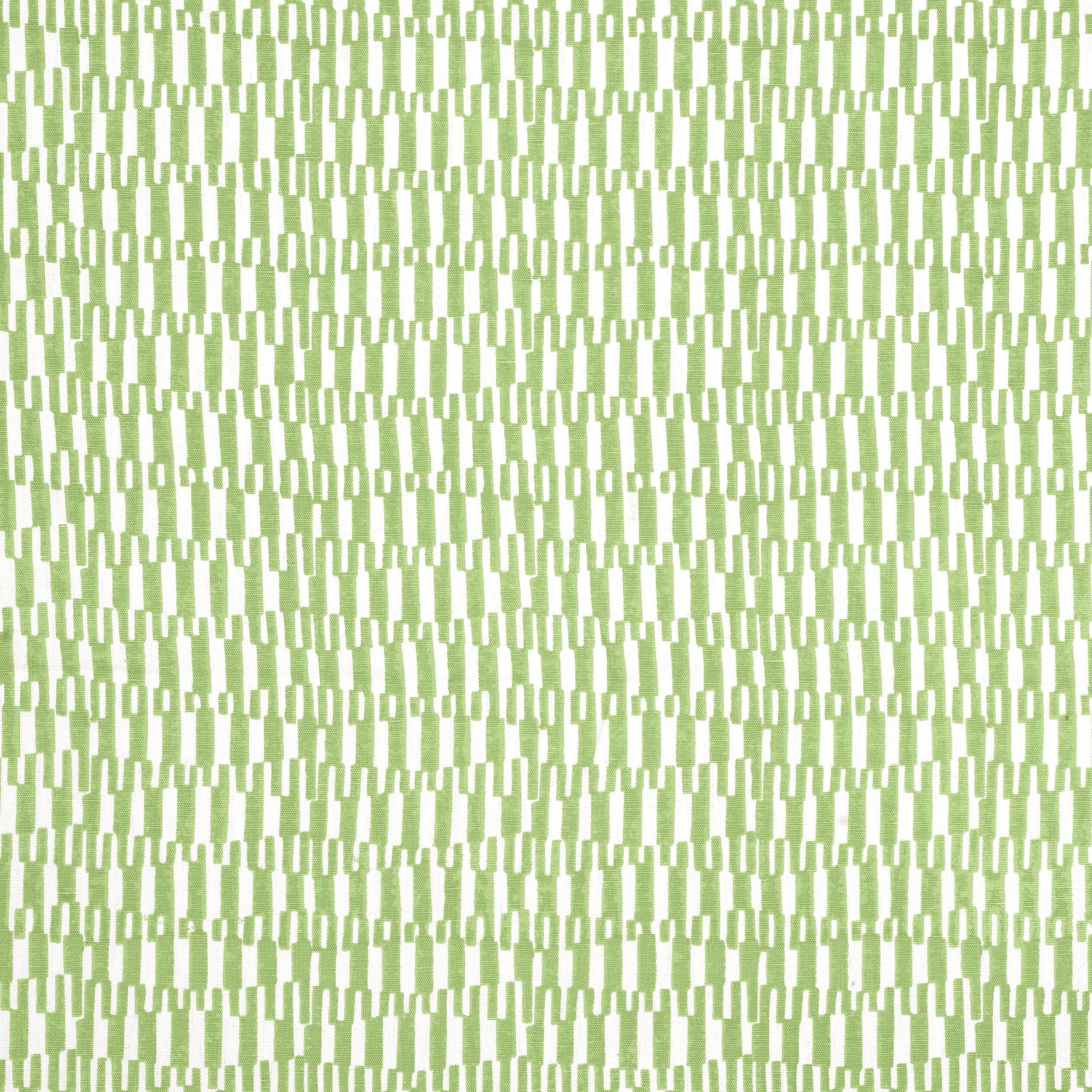 Gogo fabric in parrot green color - pattern number F920800 - by Thibaut in the Eden collection