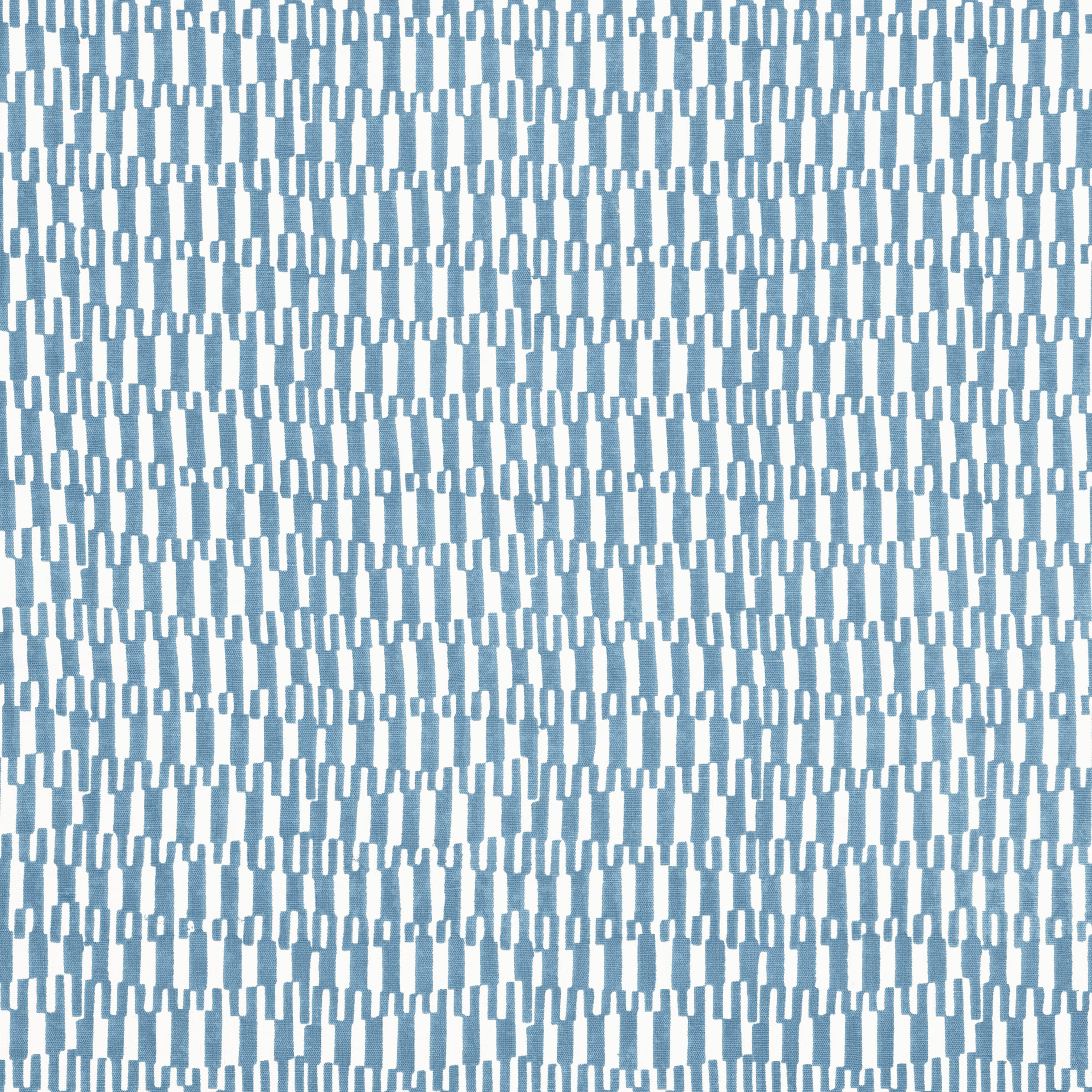 Gogo fabric in blue color - pattern number F920801 - by Thibaut in the Eden collection