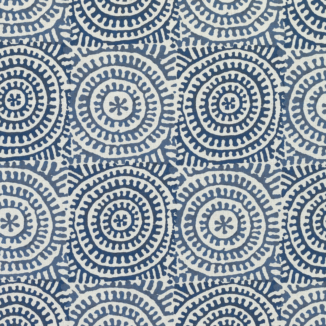 Kasai fabric in navy color - pattern number F92934 - by Thibaut in the Paramount collection