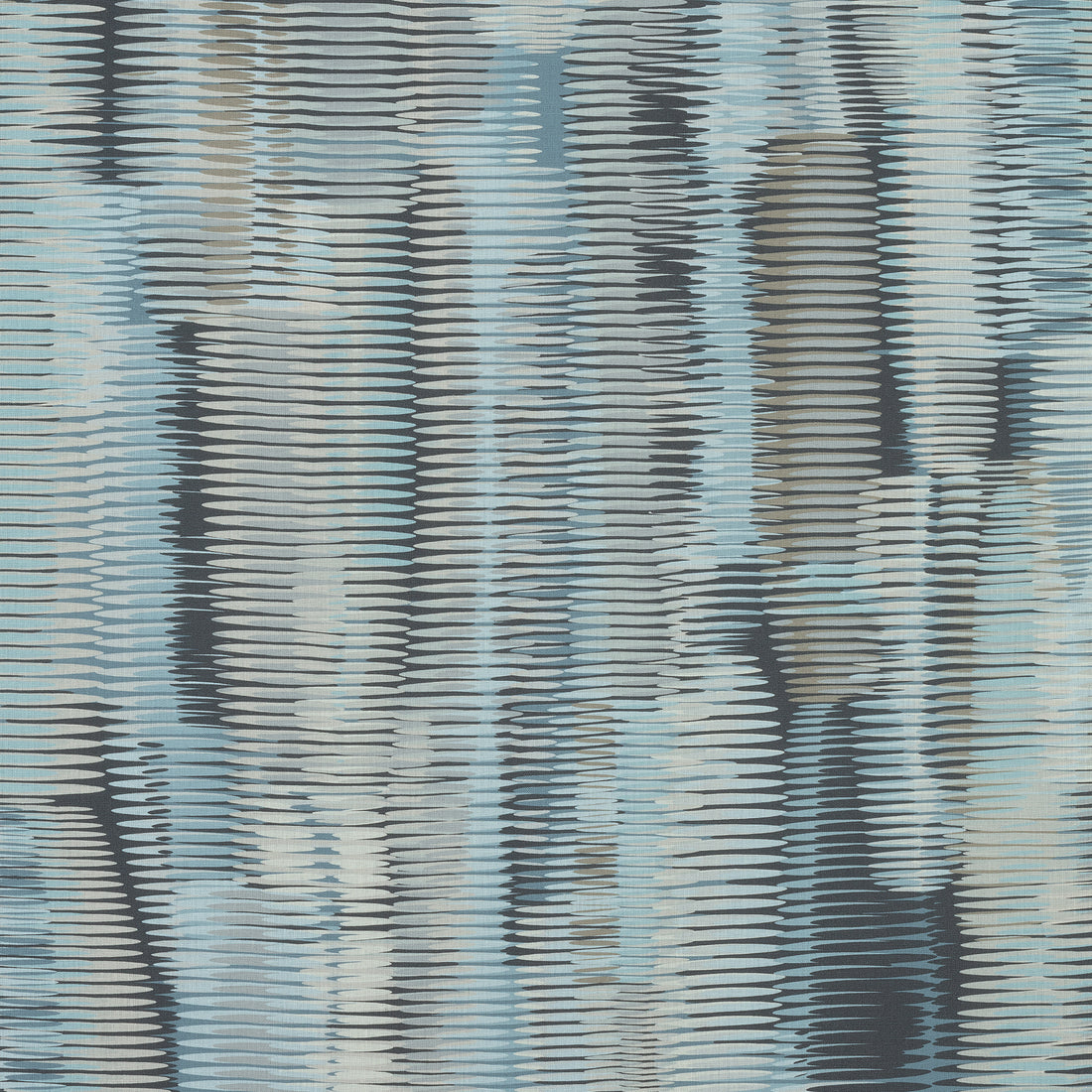 Alcantara fabric in aqua and black color - pattern number F92953 - by Thibaut in the Paramount collection