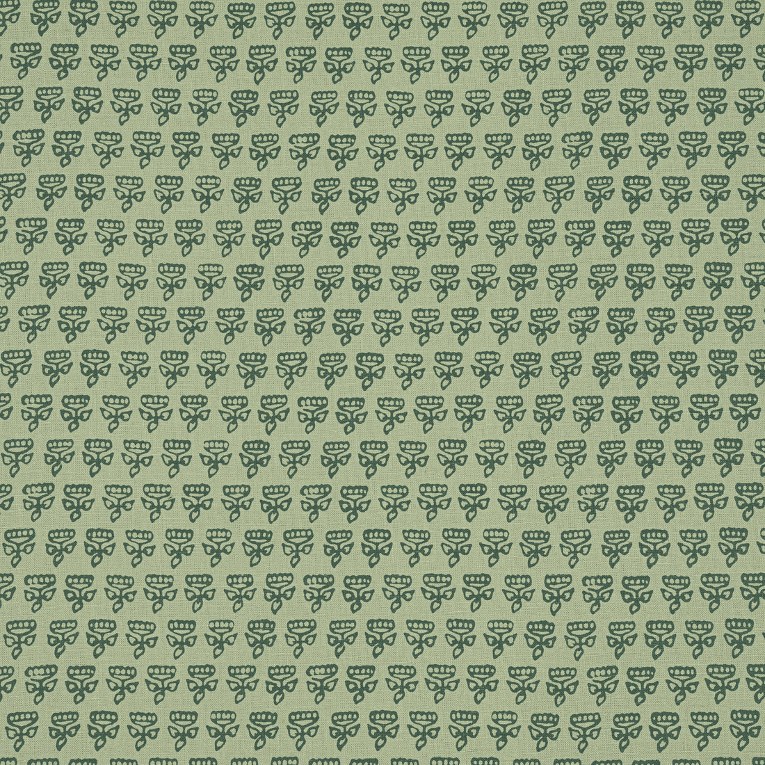 Mimi fabric in green color - pattern number F936449 - by Thibaut in the Indienne collection