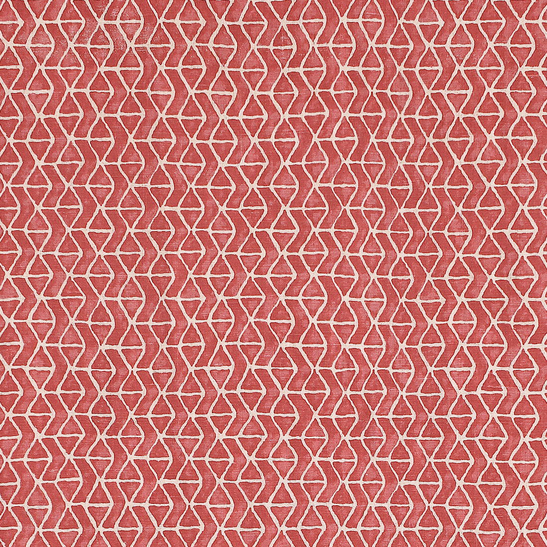 Stony Brook fabric in coral color - pattern number F942002 - by Thibaut in the Sojourn collection
